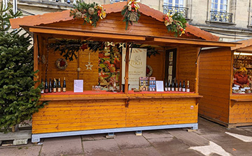 Stand Fritsch au marché de noel